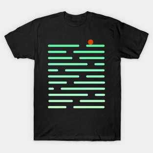 Minimalist plateformes lines kids T-Shirt